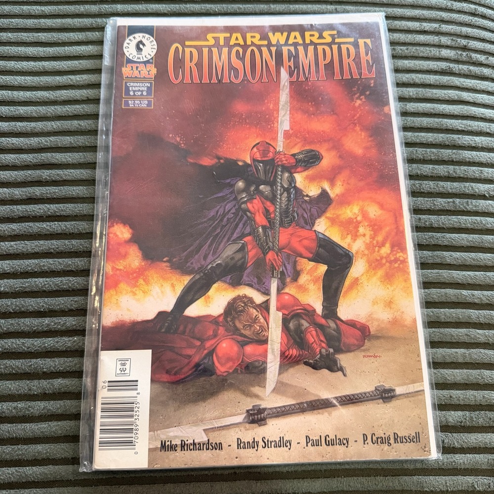 Dark Horse Star Wars Crimson Empire 6 1998 Kir Kanos Carnor Jax Comic Book